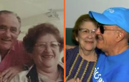 Renato Arag&atilde;o ao lado da irm&atilde;, Maria Ivete.