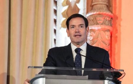 Marco Rubio, secret&aacute;rio de Estado dos EUA