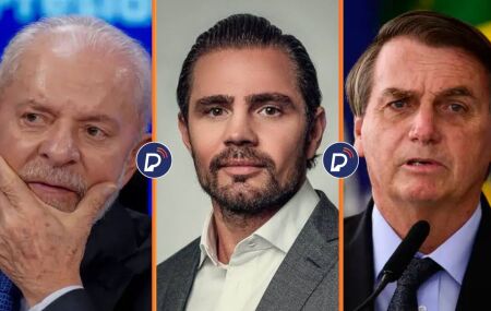 Lula, Daniel Vorcaro e Bolsonaro