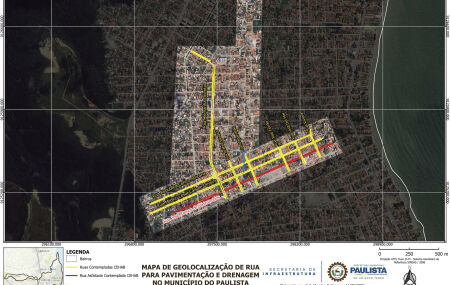 Mapa de &aacute;rea contemplada para obras