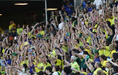 Sele&ccedil;&atilde;o Brasileira Feminina tem novo recorde de p&uacute;blico no Nordeste.
