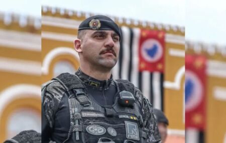 Tenente da Rota que foi baleado na cabe&ccedil;a passa por complexa cirurgia.