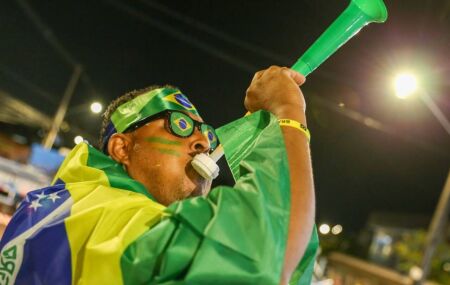 Torcedor da Sele&ccedil;&atilde;o Brasileira.