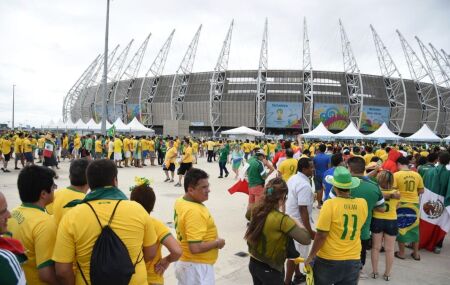 Fortaleza vai receber, na pr&oacute;xima ter&ccedil;a-feira (9), o amistoso entre Brasil e Estados Unidos