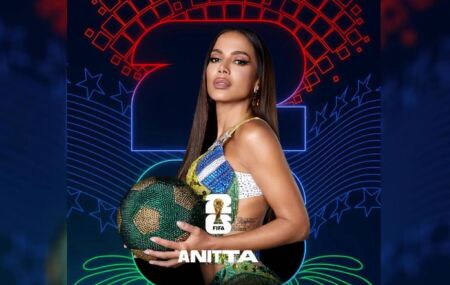 Anitta se apresenta na abertura da Copa 2026
