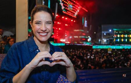 Raquel Lyra no S&atilde;o Jo&atilde;o de Caruaru
