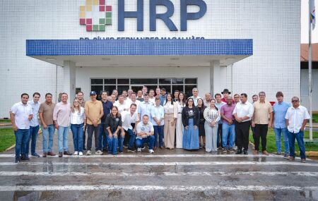 Eduardo da Fonte no Hospital Regional de Palmares