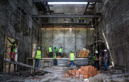 CineTeatro Paulo Freire em obras no munic&iacute;pio do Paulista