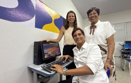 Prefeito J&uacute;nior de Irm&atilde; T&ecirc;ca inaugura novo Centro de Refer&ecirc;ncia das Juventudes em Itapissuma.