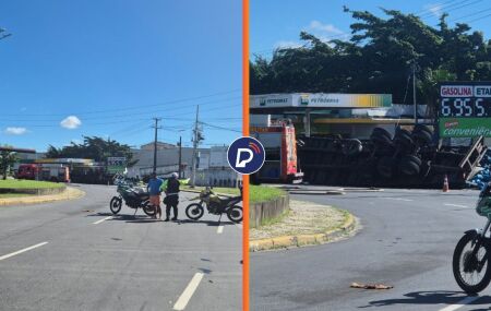 Acidente na Avenida Militar, no Centro do Recife.