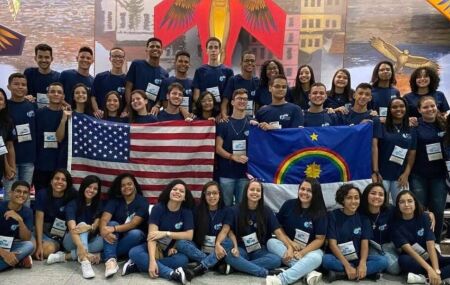 Alunos do Programa Ganhe o Mundo