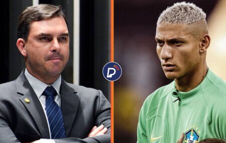 Richarlison manda indireta para Fl&aacute;vio Bolsonaro nas redes sociais sobre caso de im&oacute;vel milion&aacute;rio