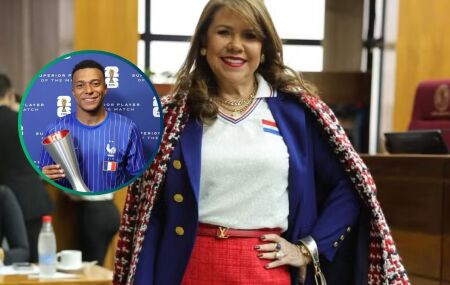 Senadora paraguaia diz que pode processar Mbapp&eacute; e faz alerta: 'j&aacute; prendemos Ronaldinho'