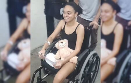 Estudante que teve perna arrancada por tubar&atilde;o em Boa Viagem recebe alta ap&oacute;s 40 dias