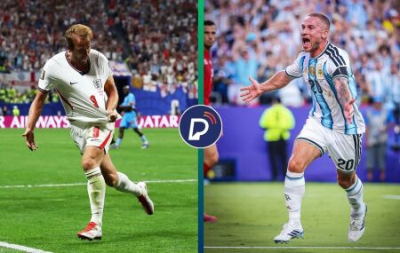 Argentina e Inglaterra duelam com elencos quase completos por vaga na final da Copa do Mundo
