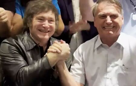Bolsonaro pede autoriza&ccedil;&atilde;o &agrave; Justi&ccedil;a para receber o Javier Milei em pris&atilde;o domiciliar