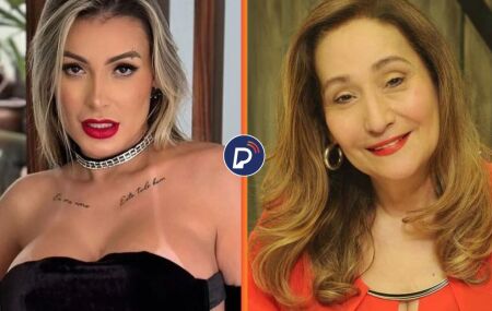 Andressa Urach troca farpas com S&ocirc;nia Abr&atilde;o e relembra caso Elo&aacute;: 'eu n&atilde;o tenho as m&atilde;os sujas"