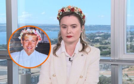 Acusada de fazer apologia ao nazismo, J&uacute;lia Zanatta relembra fotos de Xuxa com coroa de flores