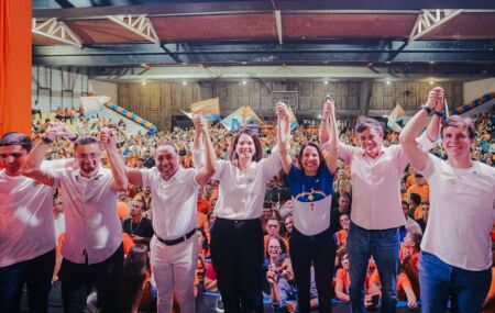 Raquel Lyra confirma pr&eacute;-candidatura de Professor Lup&eacute;rcio para deputado estadual