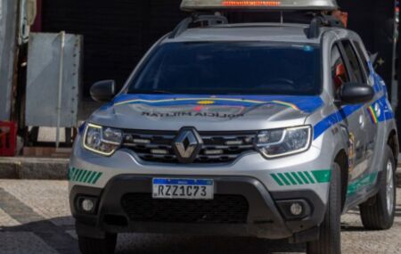 Carro da Pol&iacute;cia Militar de Pernambuco.