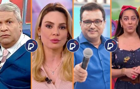 Sikera JR, Rachel Sheherazade, Geraldo Lu&iacute;s e Silvia Abravanel