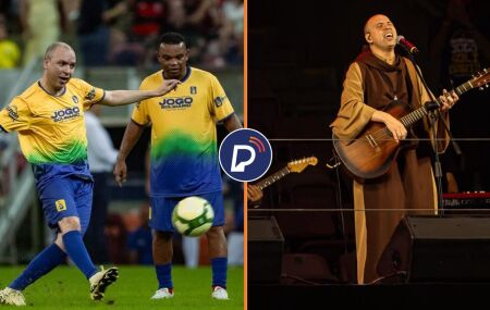 Frei Gilson em evento na Arena Pernambuco