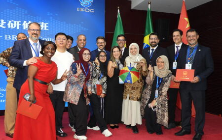 Representantes da comitiva pernambucana na China