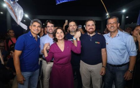O Partido Novo oficializou, apoio &agrave; pr&eacute;-candidatura &agrave; reelei&ccedil;&atilde;o da governadora de Pernambuco. 