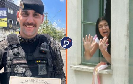 Policial irm&atilde;o de Elo&aacute;