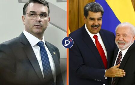 Fl&aacute;vio Bolsonaro envia esclarecimentos ao STF e nega cal&uacute;nia contra Lula em post sobre Maduro