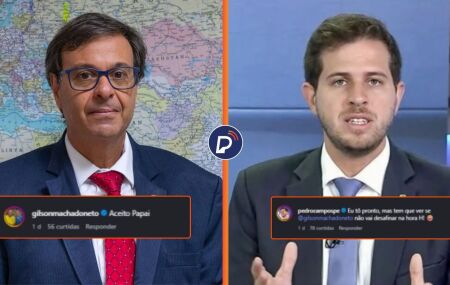 Gilson Machado e Pedro Campos.