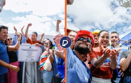 Governadora Raquel Lyra em agenda no Agreste de Pernambuco.