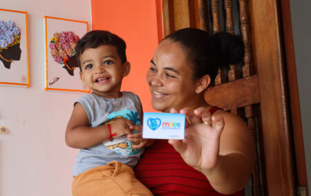 M&atilde;e participante do programa 'M&atilde;es de Pernambuco'