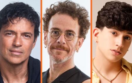 Joge Vercillo, Nando Reis e Leo Foguete.