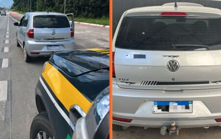 V&iacute;tima de sequestro em Belo Jardim tem carro recuperado pela PRF no Recife.