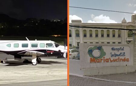 Beb&ecirc; nascido em Noronha &eacute; transferido em UTI a&eacute;rea para o Recife com intercorr&ecirc;ncia