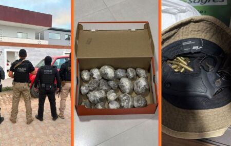 Opera&ccedil;&atilde;o contra tr&aacute;fico de armas e drogas cumpre 24 mandados em PE, BA e SP.