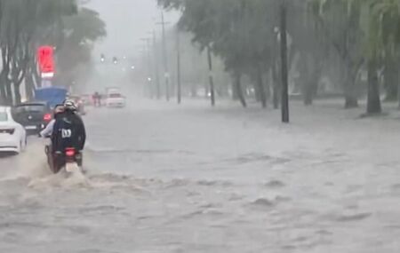 Apac emite alerta vermelho para chuvas fortes na Zona da Mata Sul pernambucana