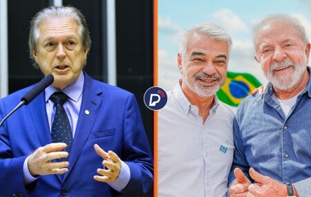 Luciano Bivar, Humberto Costa e Lula.