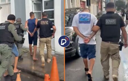 Opera&ccedil;&atilde;o da Pol&iacute;cia Civil no Cabo de Santo Agostinho.