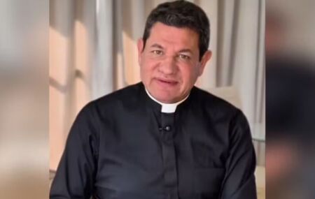 Padre Silvio Andrei Rodrigues.