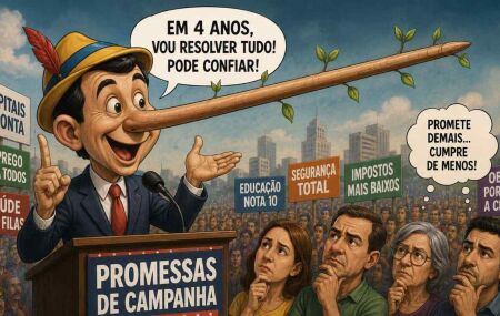 Pin&oacute;quio na pol&iacute;tica.
