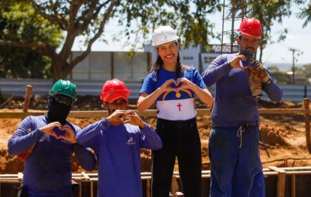 Raquel Lyra vistoria obras em Garanhuns.