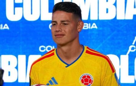James Rodr&iacute;guez segue sendo o cara da Sele&ccedil;&atilde;o Colombiana.