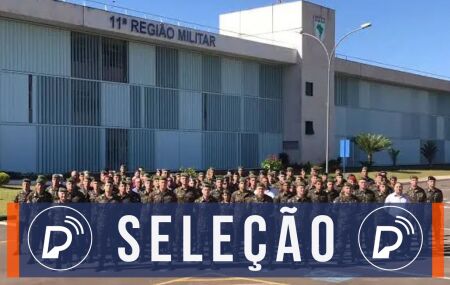 Sele&ccedil;&atilde;o do Comando Militar da 11&ordf; regi&atilde;o. 