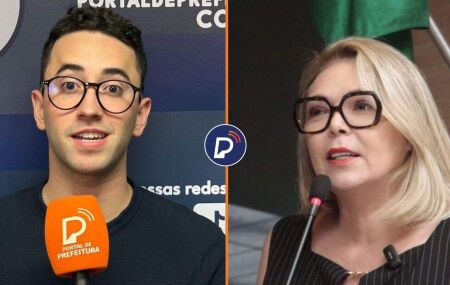 Vereadores do Recife Thiago Medina e Liane Cirne.