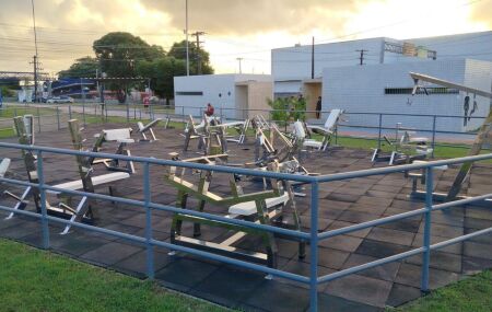 Academia da Gente no Parque da Cidade em Jaboat&atilde;o