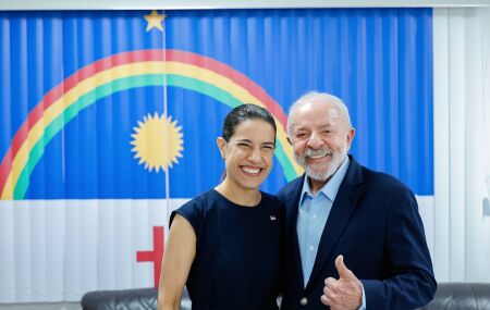 Raquel Lyra e Lula 