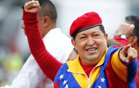 Hugo Ch&aacute;ves, ex-presidente da Venezuela 