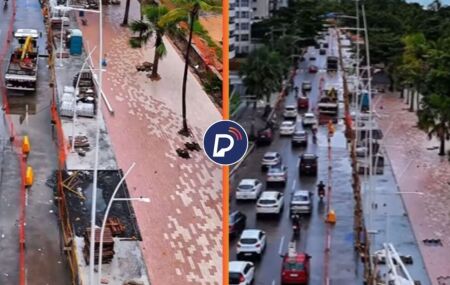 Novo Aditivo na Orla de Boa Viagem, obra do Prefeito Jo&atilde;o Campos
